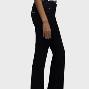 HUDSON Beth Black Baby Bootcut Jeans Women’s Size 12